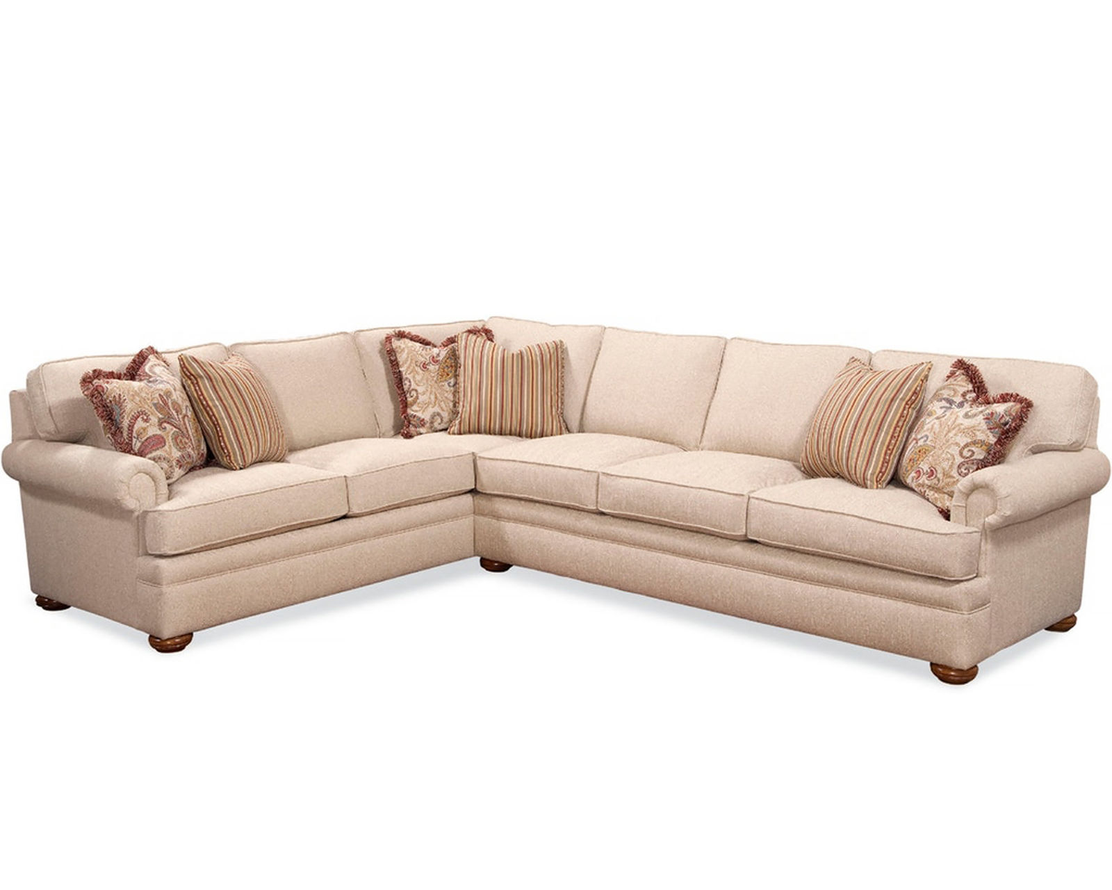 Kensington 7111 Sectional (Custom fabric and finish) - Sectional Layout: E