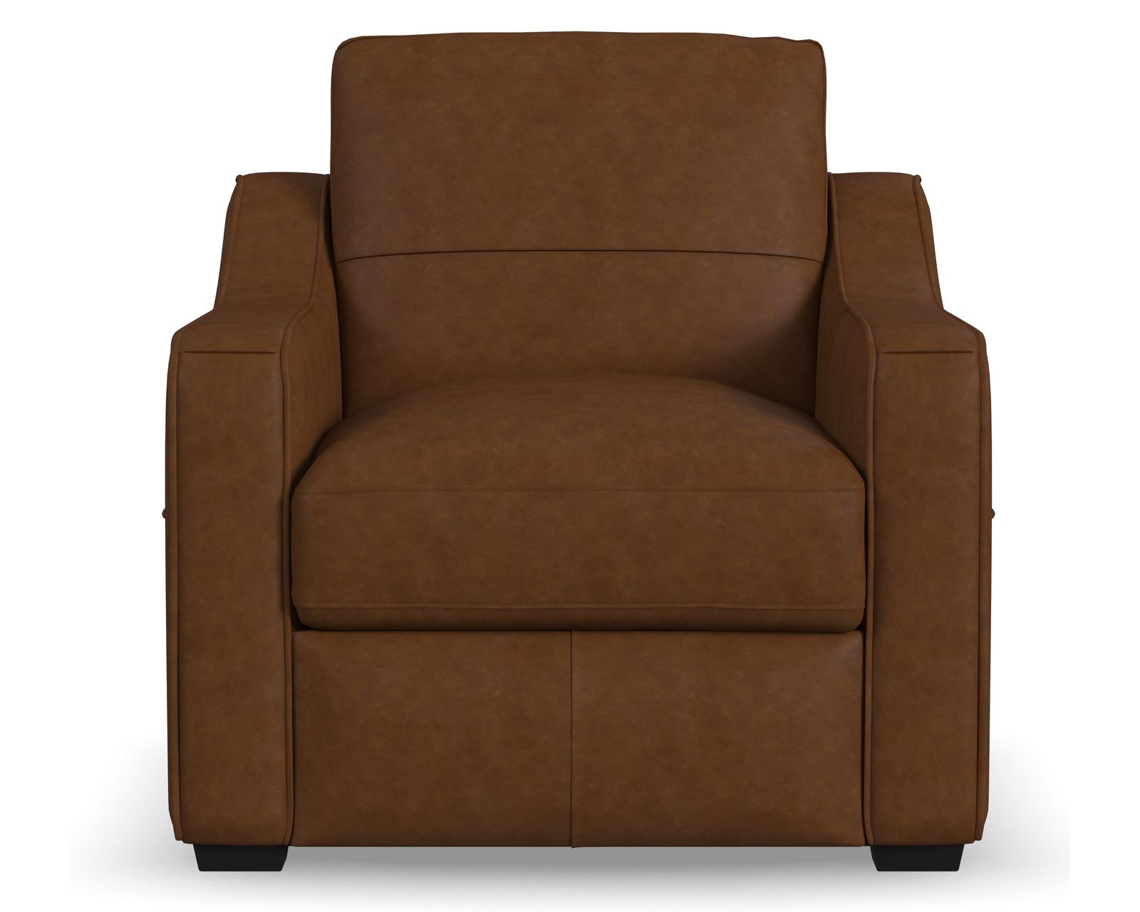 Hudson 1481 Leather Chair (2 leather colors) - Flexsteel — Built for Life, Designed for Comfort.