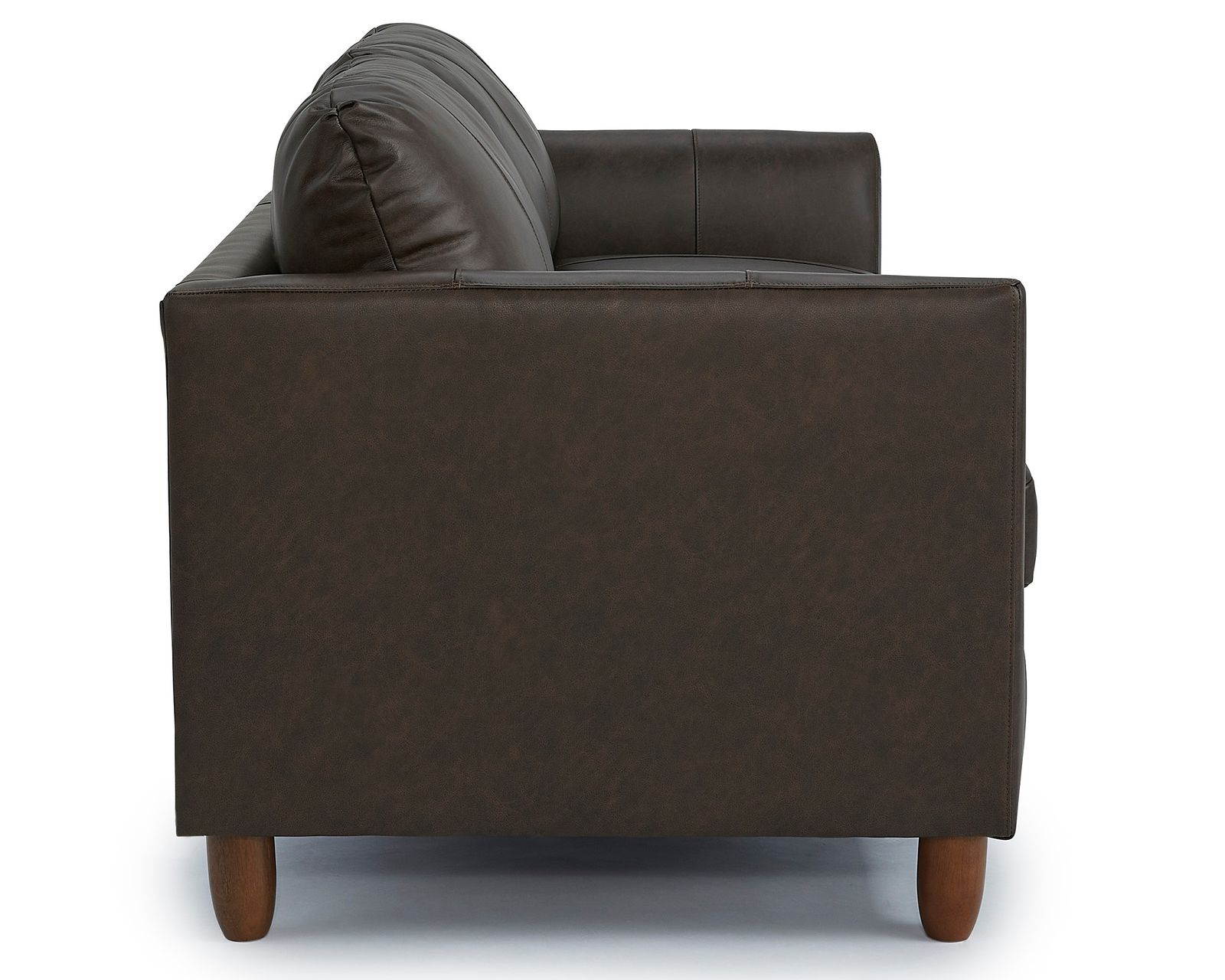 Bayment 77" Leather Sofa (+46 leathers) - Bayment Leather Sofa