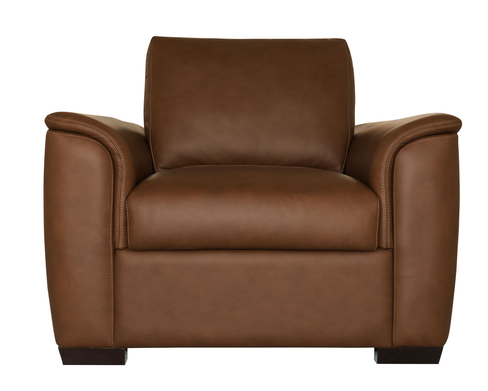 Henry 90" Leather Stationary Sofa (in stock)