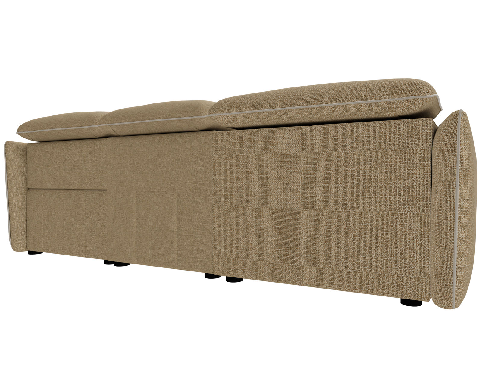 Meraviglia 108" Storage Chaise Sofa (+50 fabrics) - Layout B: Meraviglia 108" Storage Chaise Sofa. 67" x 108" 