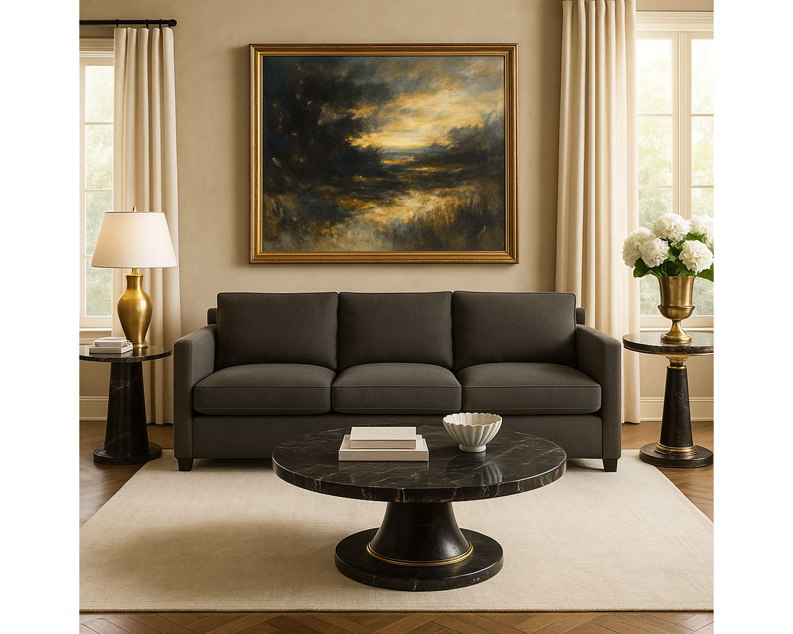 Laguna 77752 Sofa (74", 85" or 105") +50 fabrics - Laguna 85" Sofa