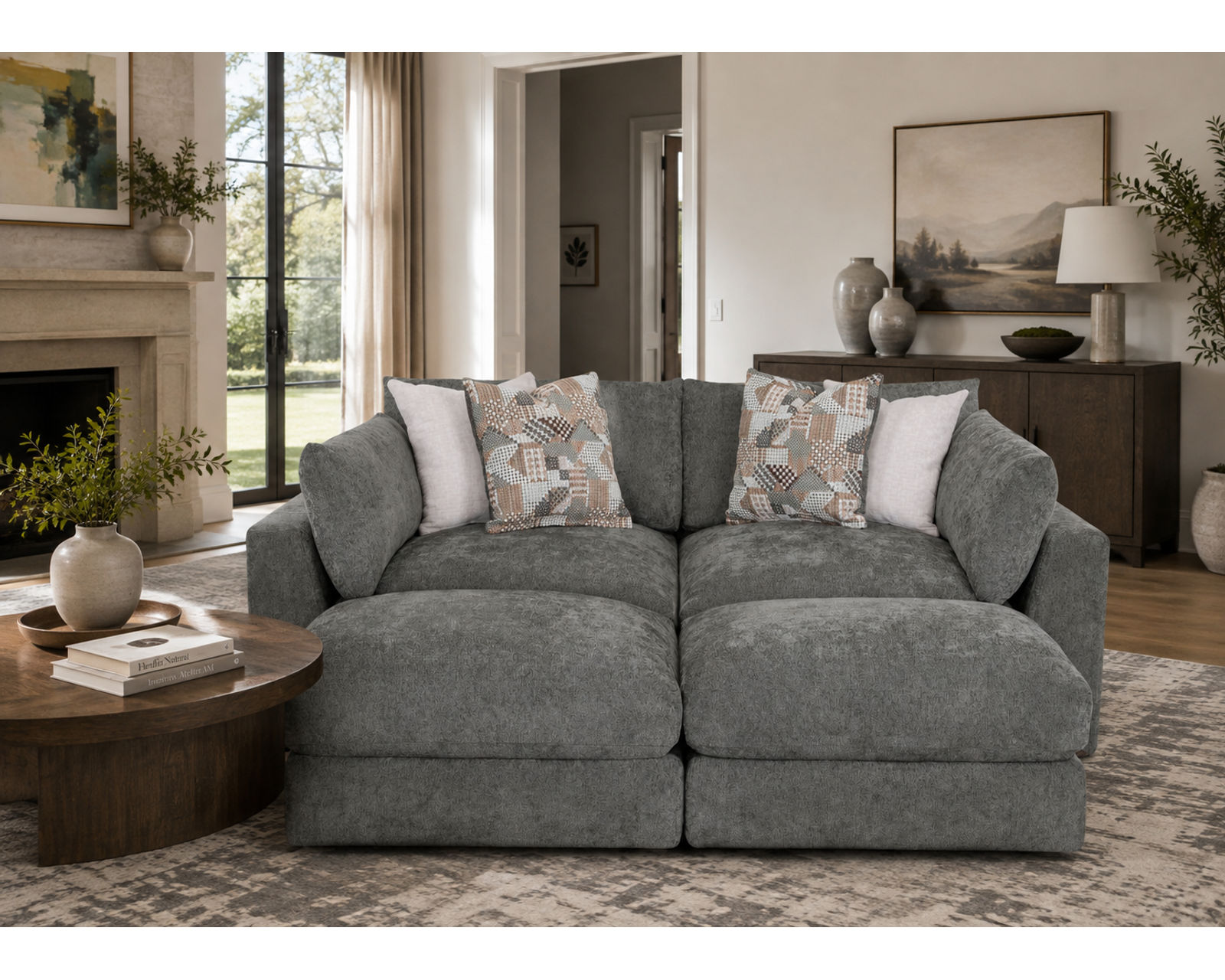 Seurat 965 Modular EXTRA Deep Seated Sectional (Stretch Out. Settle In. Stay Awhile) - More Room to Relax. More Reasons to Stay.