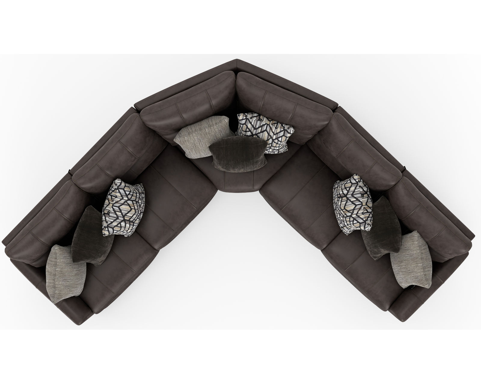 Royster Deep Seat Three Piece Power Reclining Sectional - 400 lb. per recliner  - The Perfect Seat After Every Long Day.