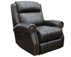 Blair Big & Tall Leather Power Headrest Power Recliner (Walnut) In stock