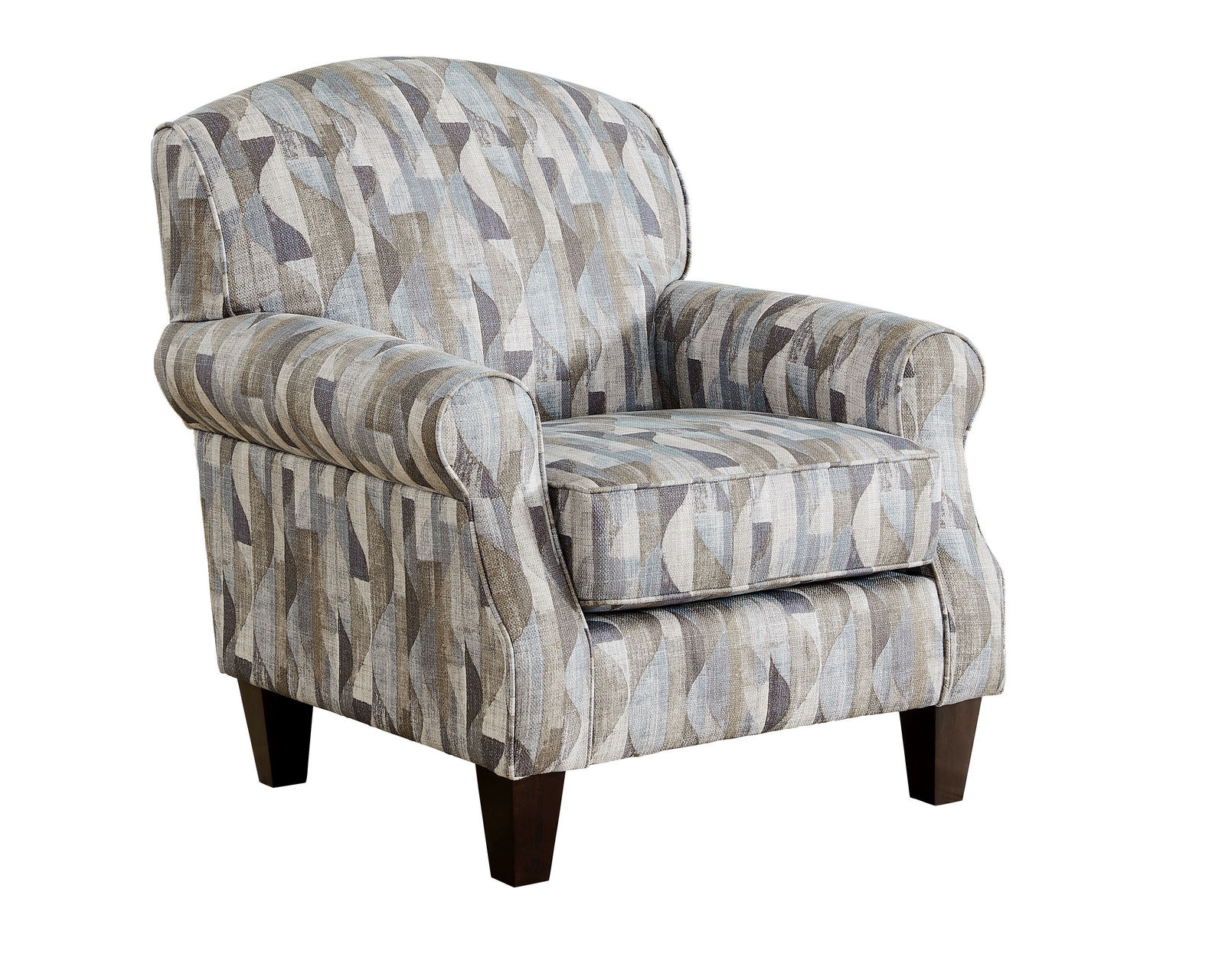 Outlier Mushroom 98" Sofa 4200-KP (includes pillows) - Seacrest Bayou Accent Chair - 532