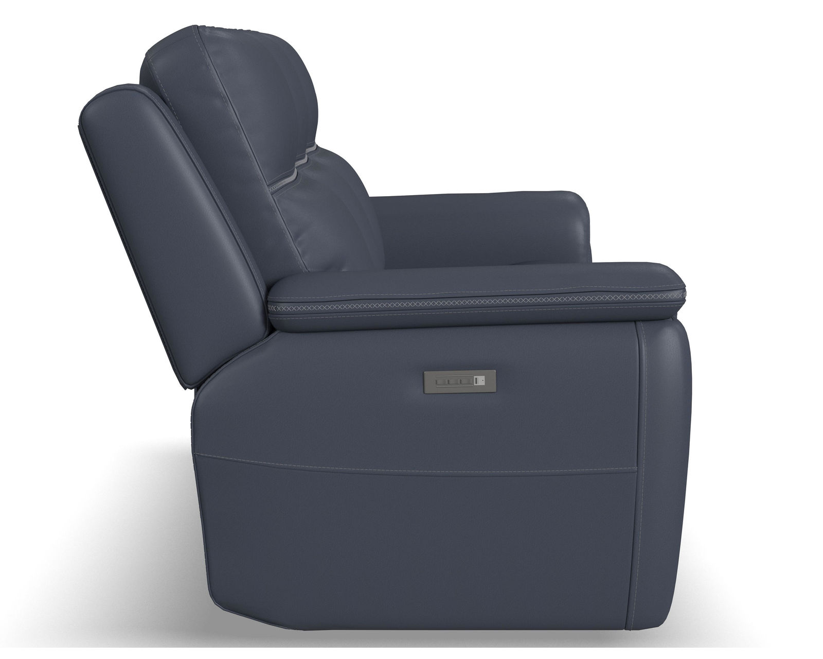 Sawyer Leather Power Reclining Sofa with Power Headrests and Lumbar (009-42) ZERO GRAVITY - In stock