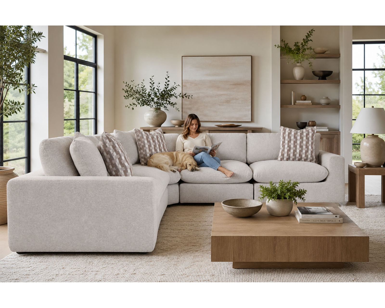 Marcella 972 Modular Sectional (Modern Comfort. Made to Move With You) - Your Shortcut to a Beautifully Designed Home.