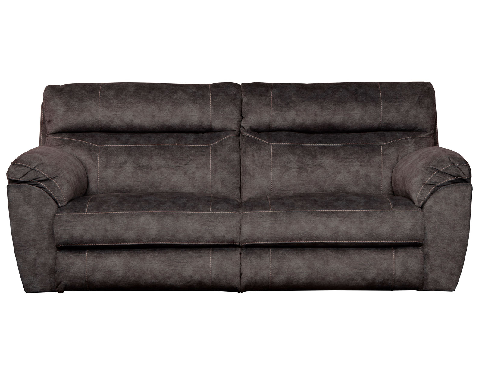 Sedona 91" LayFlat Power Reclining - Power Headrest Sofa - 2 Colors Available - SMOKE ( POWER HEADREST RECLINING SOFA)