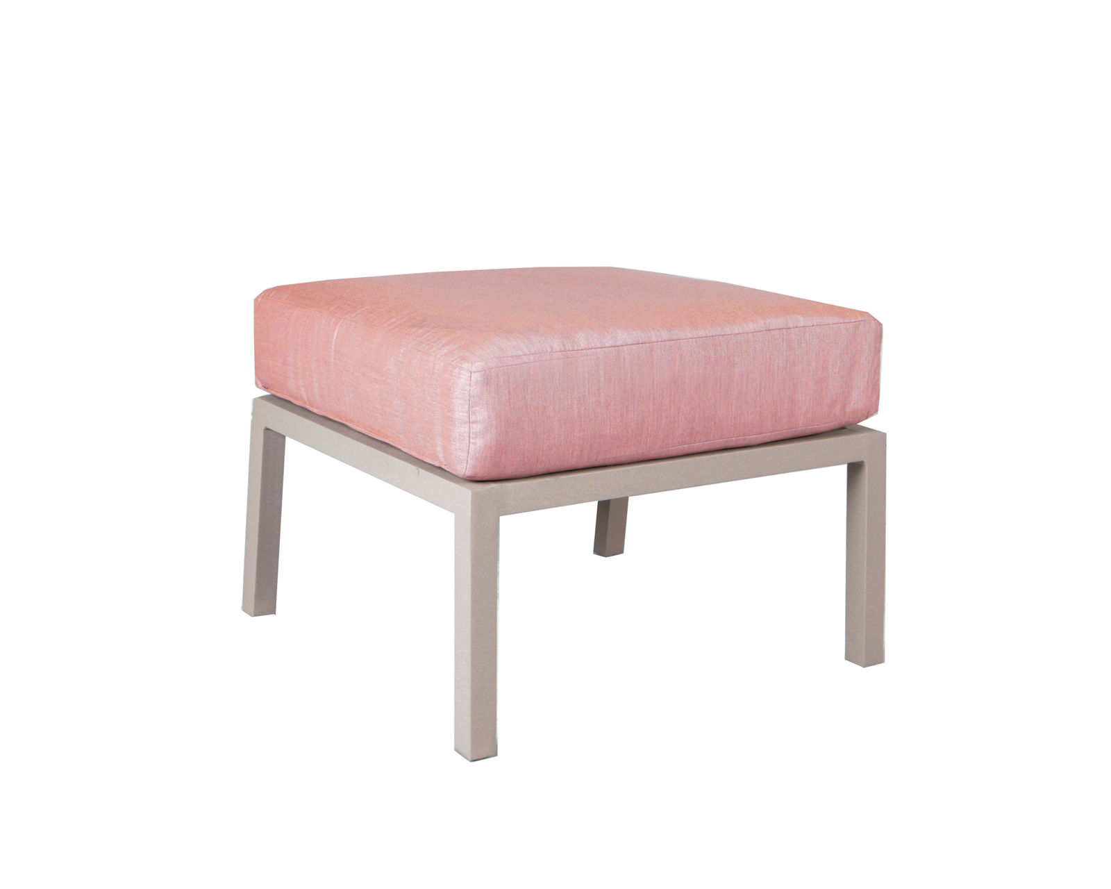 Cypress Cushion Lounge Chair (110 fabrics - 8 metal finishes) - Cypress Cushion Ottoman