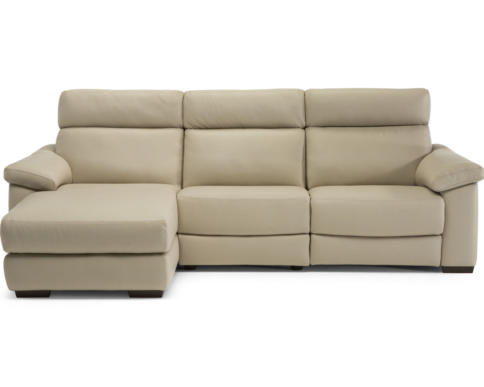 Estremo C216 Stationary Sectional (+50 leathers) - Layout A: Three Piece Sectional 108" x 68"