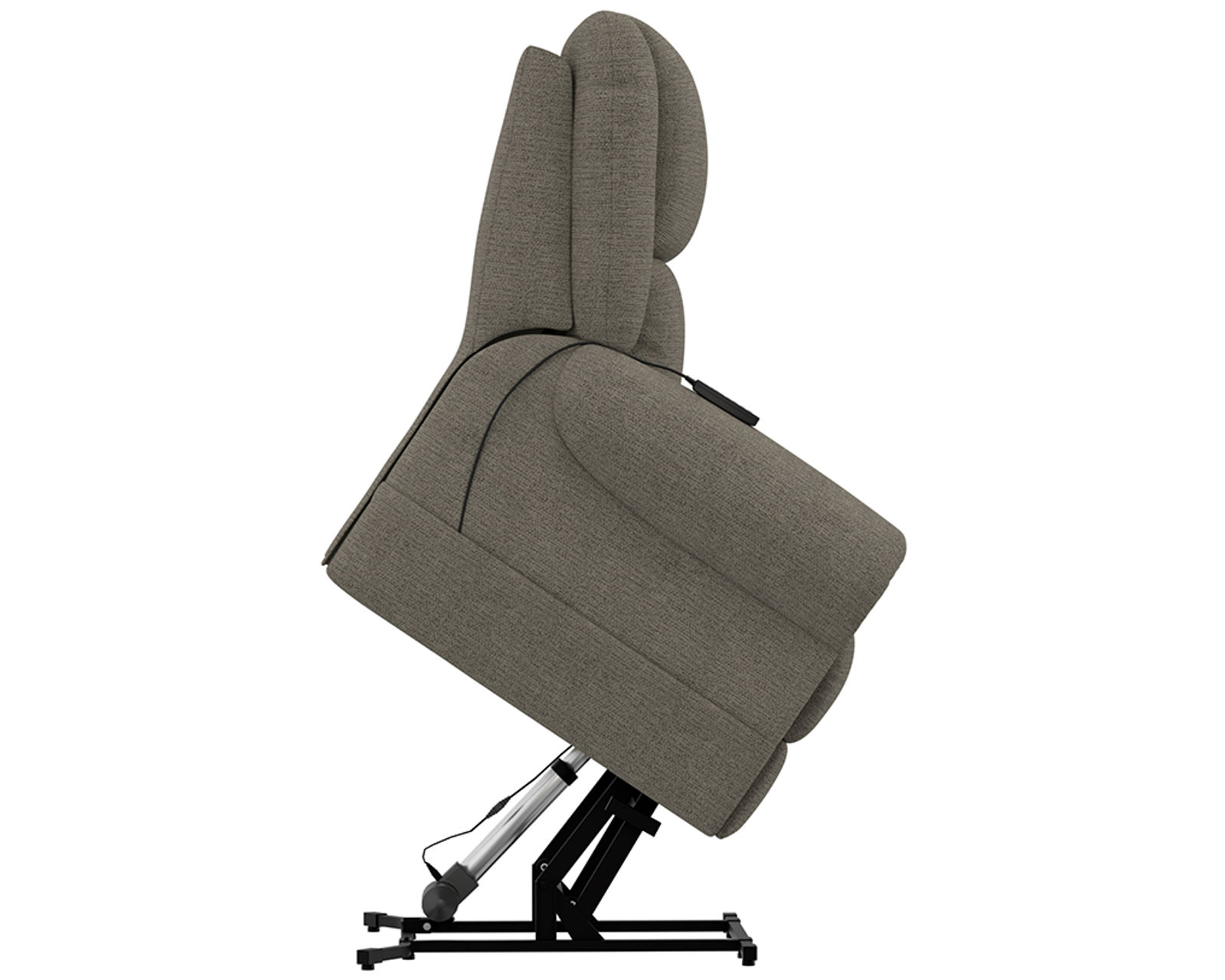 Paradise Power Lift Lay Flat Recliner with Power Headrest, Lumbar, CR3 Therapeutic Heat & Massage & Nanobionic Fabric Advanced Wellness (2 colors) - Power Lift Comfort Made for Life.
