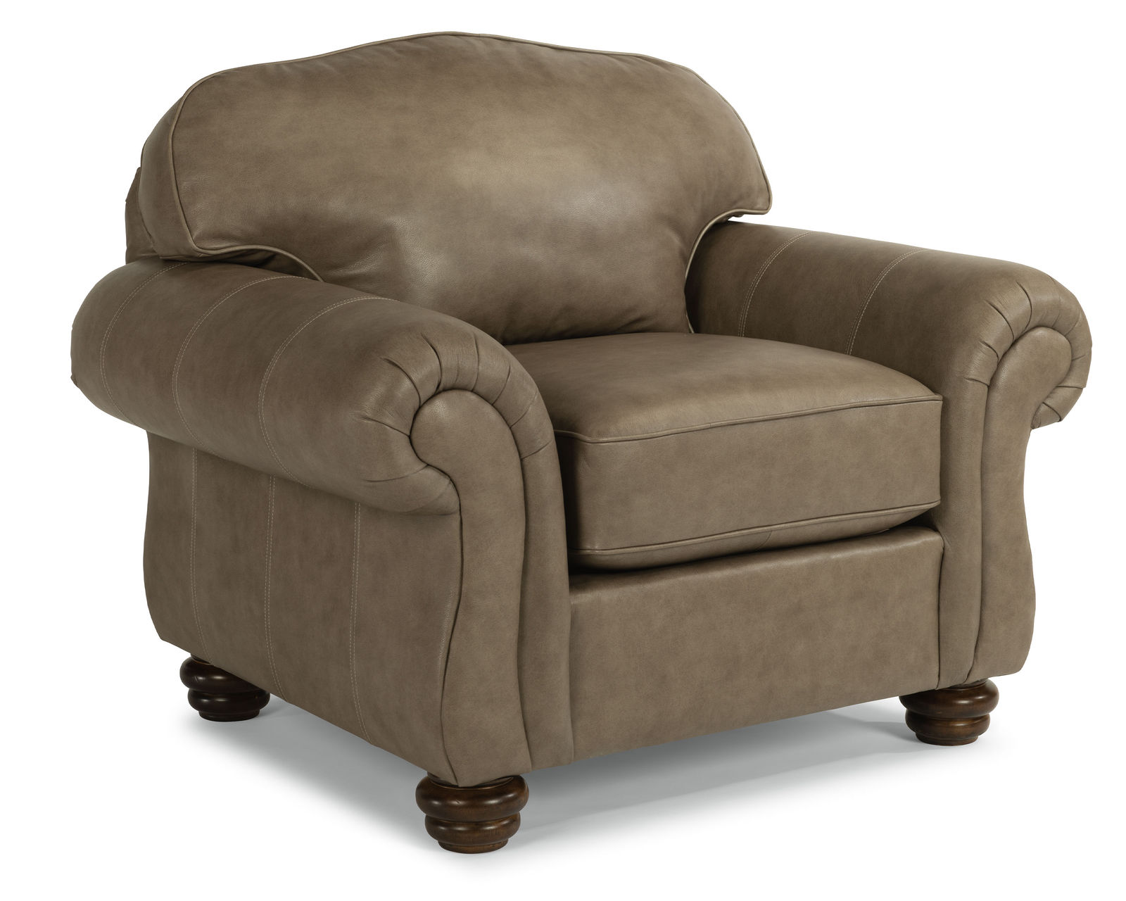 Bexley 3646 Leather Loveseat (+50 leathers) - Bexley Leather Chair