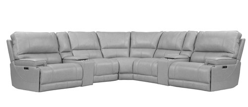 Layout D: Seven Piece Reclining Sectional 127" x x 127"