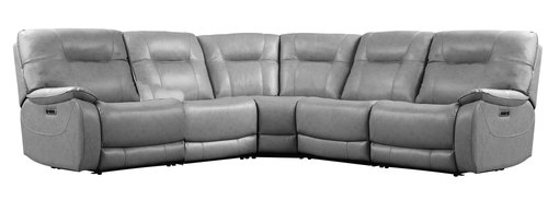 Layout A: Five Piece Reclining Sectional 118.5" x 118.5"