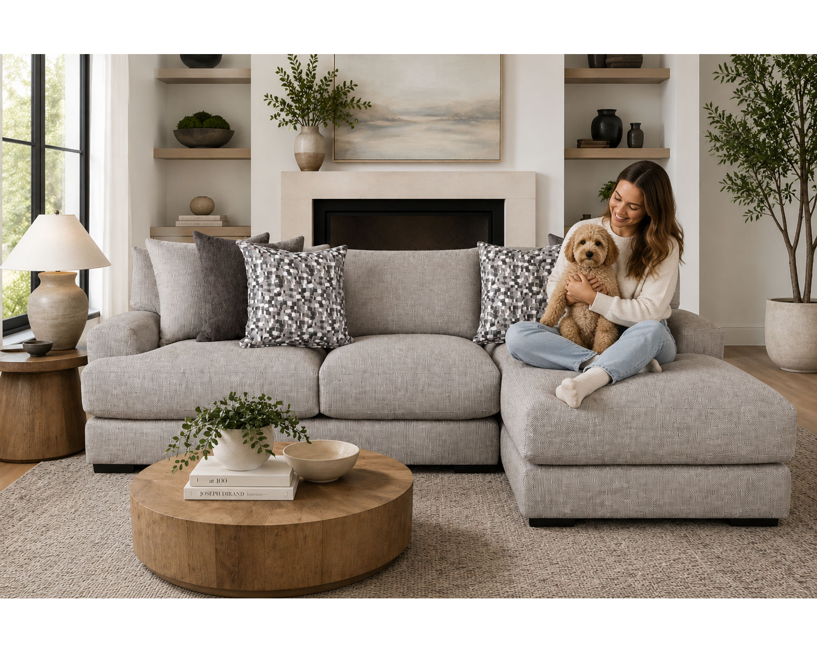 Sullivan 810 Modular Sectional (Modern Comfort. Performance Fabric. Made for Real Life) - Everything You Need for a Beautifully Designed Room.