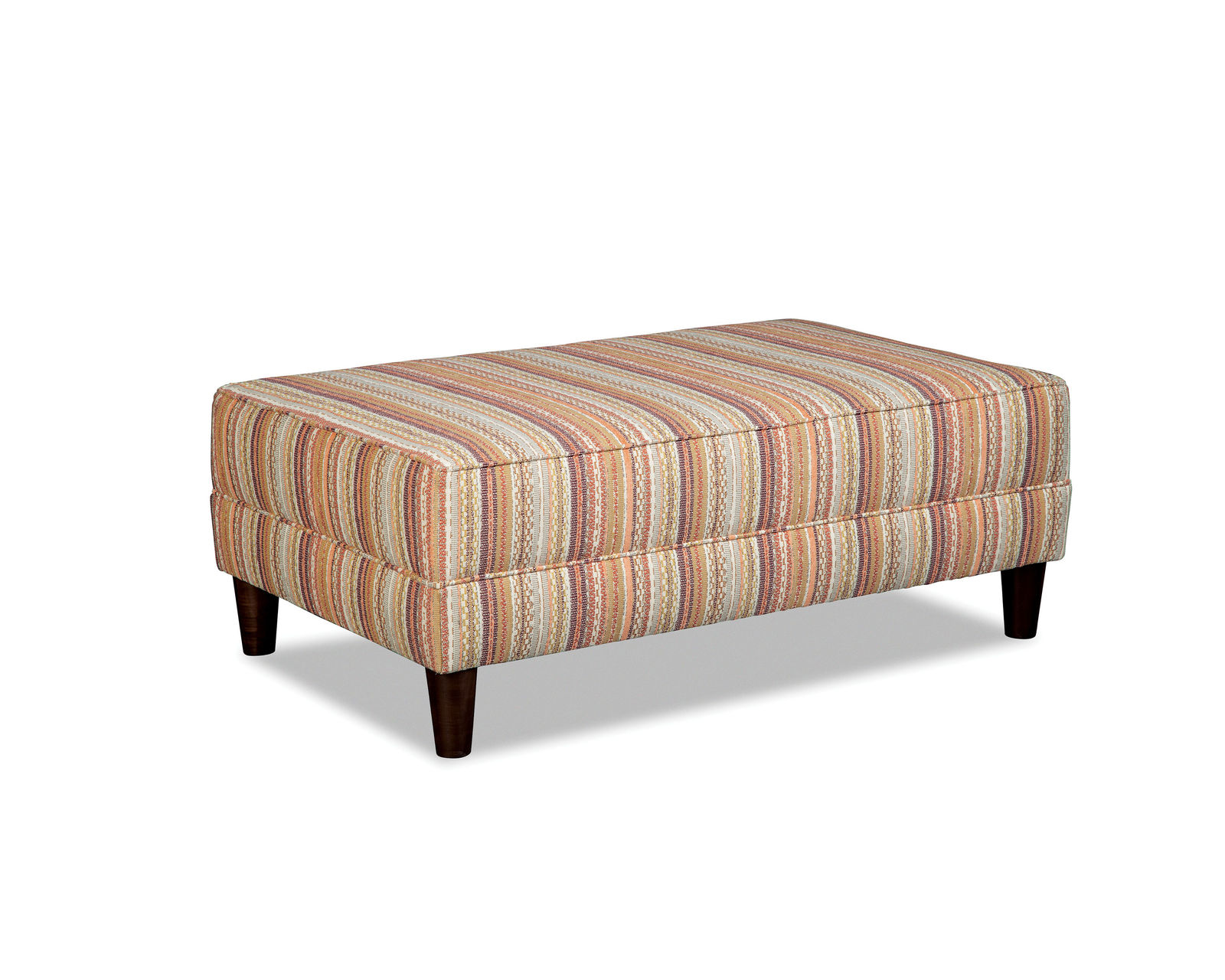 M9 Rectangular Ottoman (2 Sizes) 100+ Performance fabrics - Shown with conical leg (round)