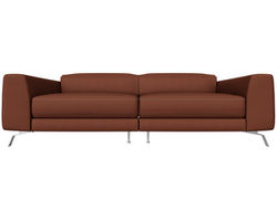 Pensiero B795 Stationary Sofa (83" or 93") (+45 fabrics)