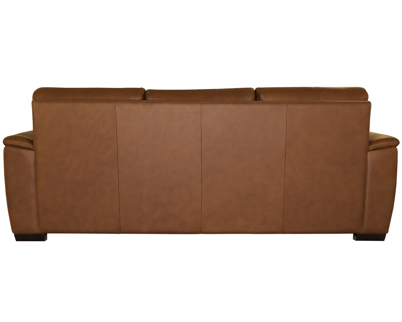 Henry 90" Leather Stationary Sofa (in stock)