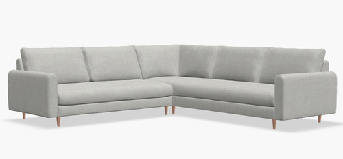 Layout E: Two Piece Sectional 102" x 101"