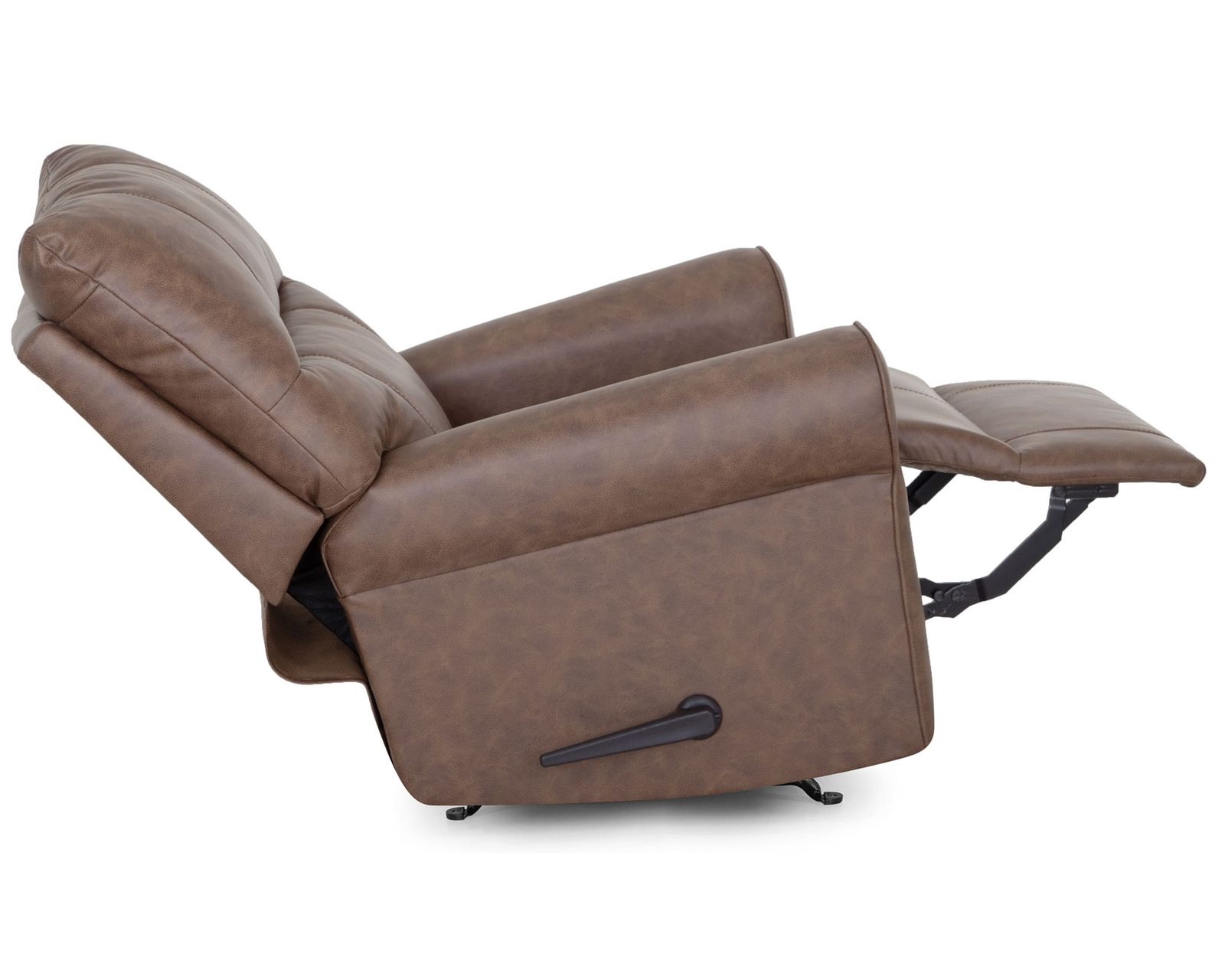 Langston 97" Sofa (Rich Leather-Like Style. Relaxed Comfort) - Designer-Curated. Perfectly Coordinated. Surprisingly Affordable.
