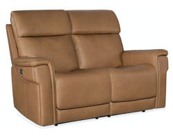 Lyra Zero Gravity Power Loveseat with Power Headrest (Brown) In stock
