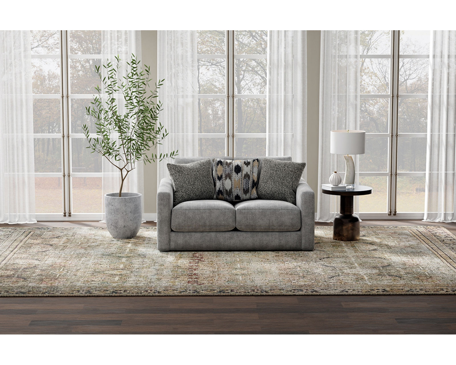 Avondale 96" Oversized Sofa (includes pillows) 2 colors - The Smarter Way to Get Comfortable.