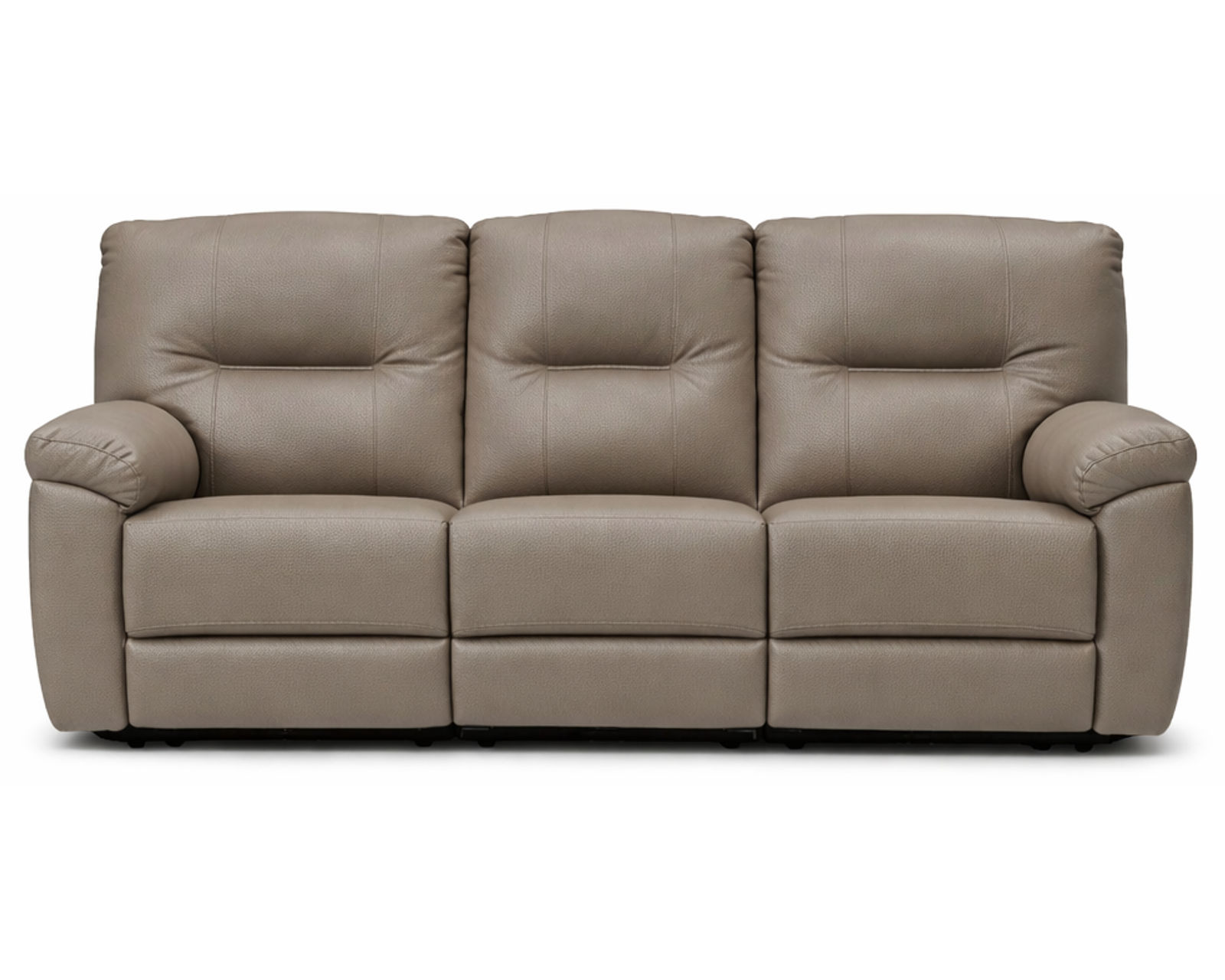 Elodie Stationary and Reclining Sofa — Available in Standard & Wide Cushions, 140+ Leather Options, and 82", 85", or 114" Widths - Elodie 84" Reclining Sofa (3 cushion)