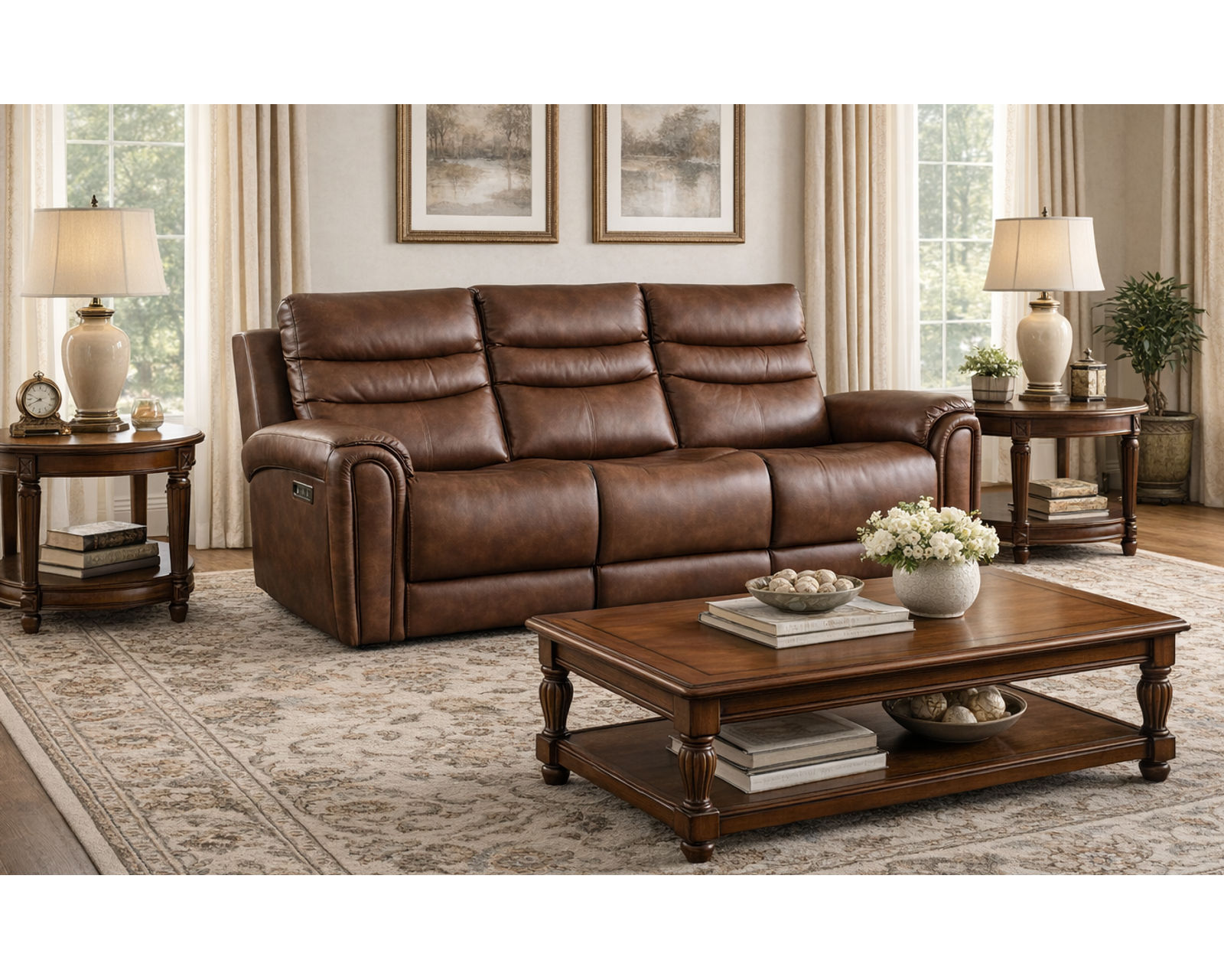 Catalina 300 Triple Power Zero Gravity Reclining Sofa (+100 fabrics and leathers) - Catalina 90" Triple Power Zero Gravity Reclining Sofa