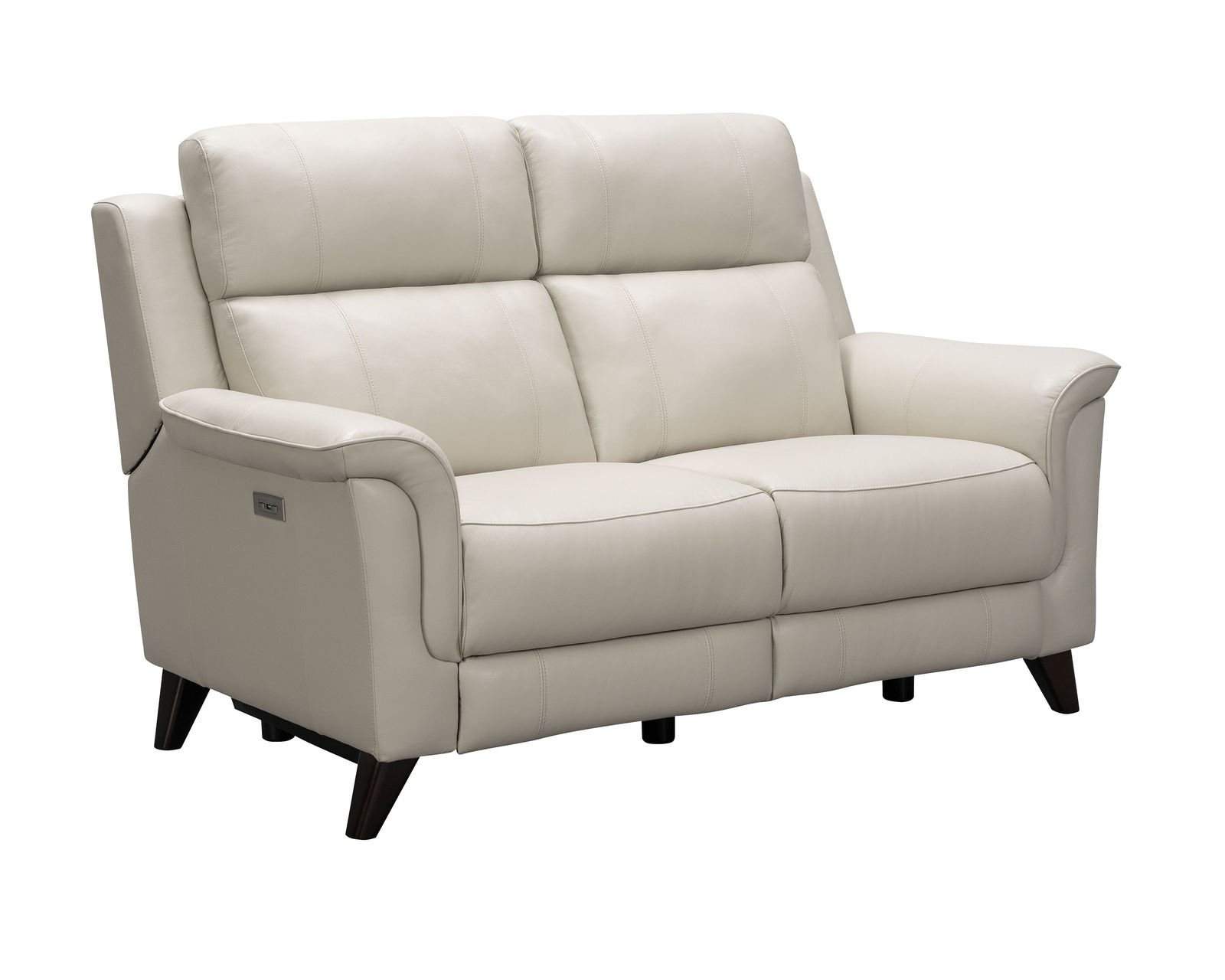 Kester 86" Leather Power Headrest Power Reclining Sofa (Cream) In stock - Kaser Leather Power Reclining Loveseat
