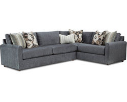 Argo Ash Two Piece Sectional (Includes Pillows) 124" x 83.5"
