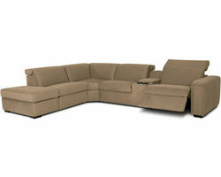 Titan 44004 Power Headrest Power Reclining Sectional (+50 fabrics)