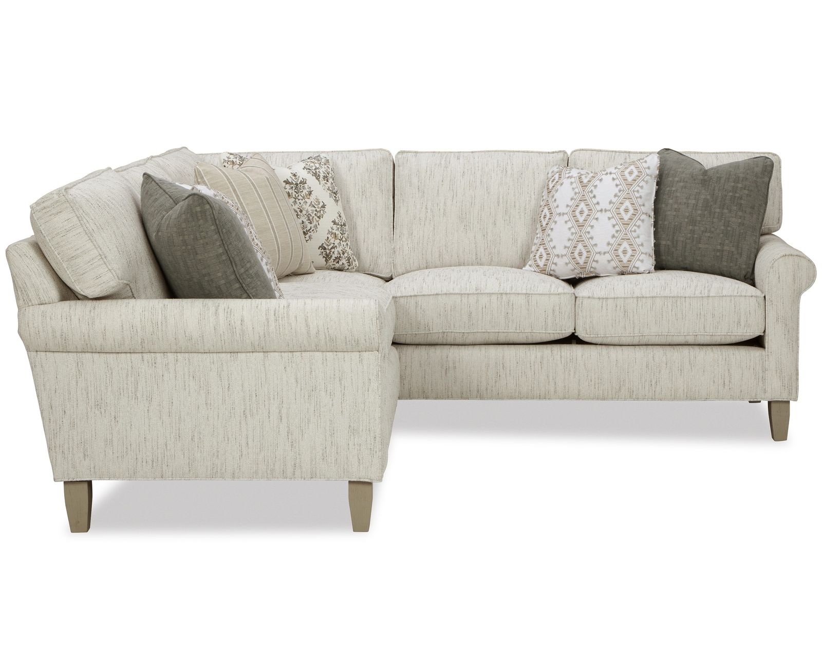Paula Deen 242 Your Way Sectional (+100 High Performance Fabrics) - Layout I: Two Piece Sectional 99" x 98"