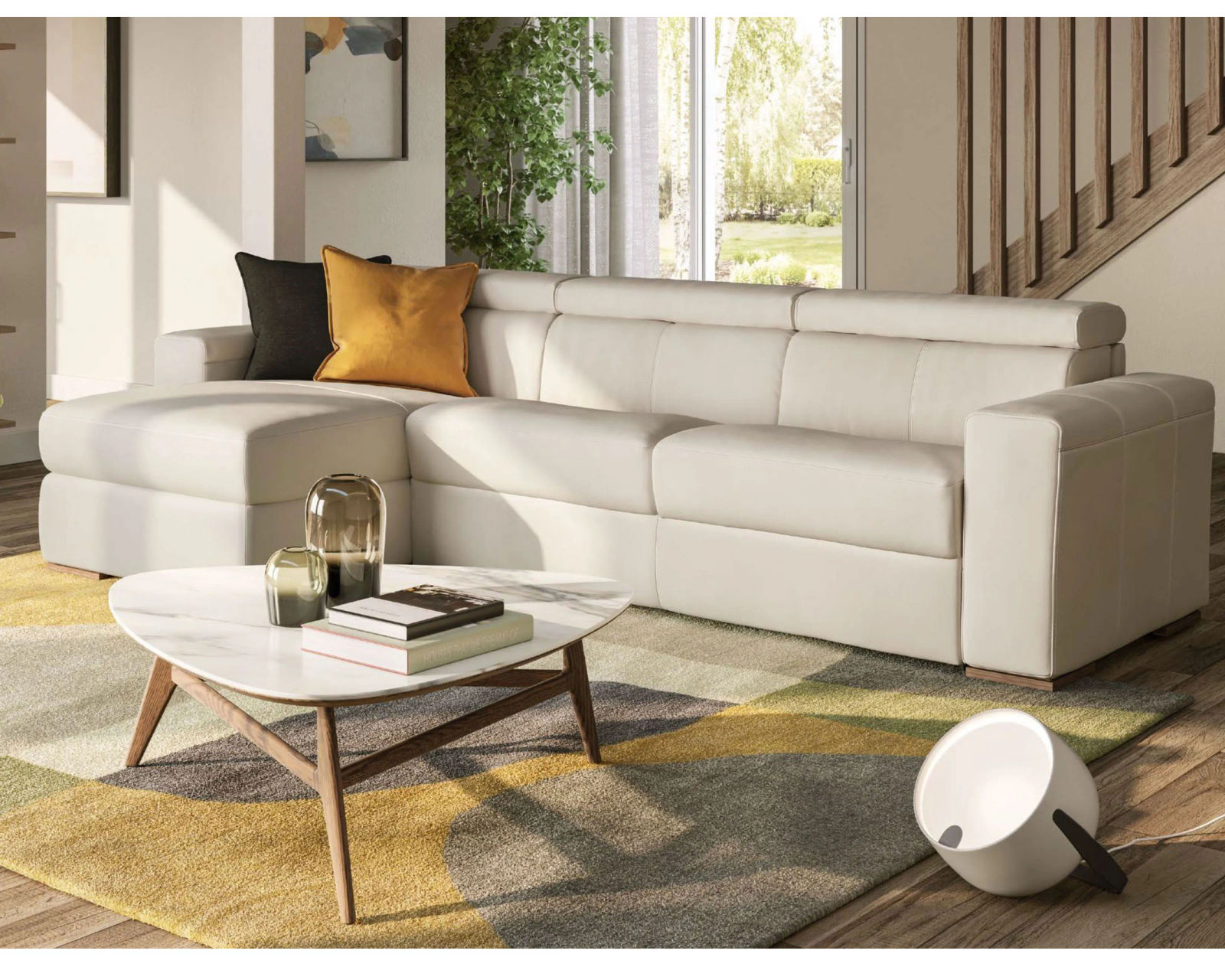 Piacevole C161 Sleeper Sectional (+40 fabrics)