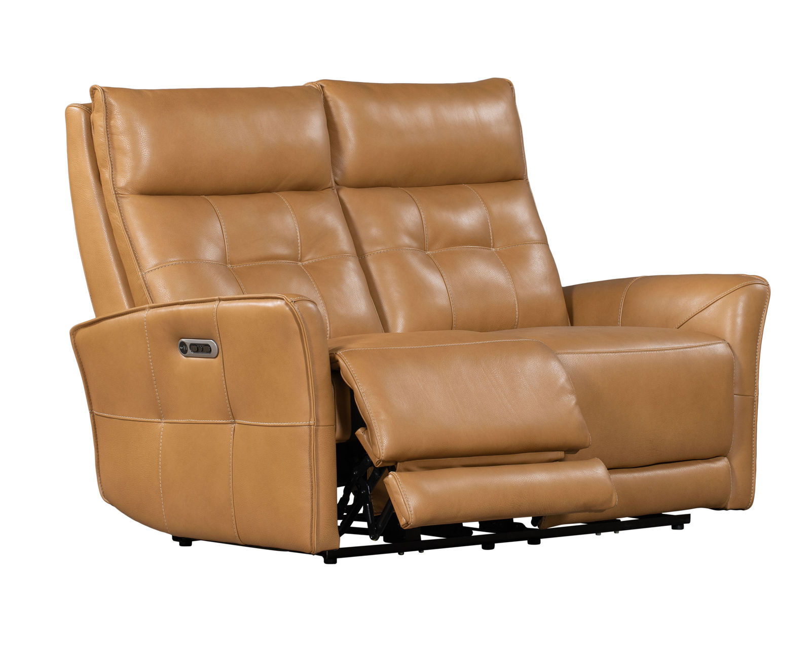 Gershwin 88" Cordless Zero Gravity Power Headrest Power Reclining Sofa (Butterscotch leather) In stock - Fast shipping - Gershwin Cordless Zero Gravity Power Headrest Power Reclining Loveseat