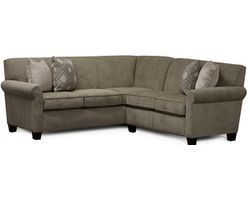 Angie Stationary Sectional  (+100 Standard and Performance Fabrics)