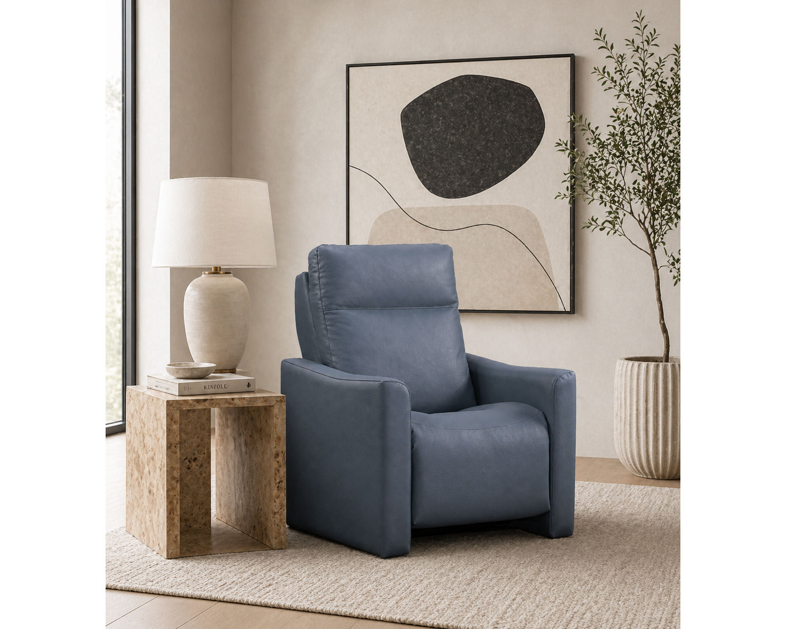 Kirk Dual Power Reclining Sofa — Available in Standard & Wide Cushions, 140+ Leather Options, and 76", 79", or 108" Widths - Experience the Difference Precision Makes