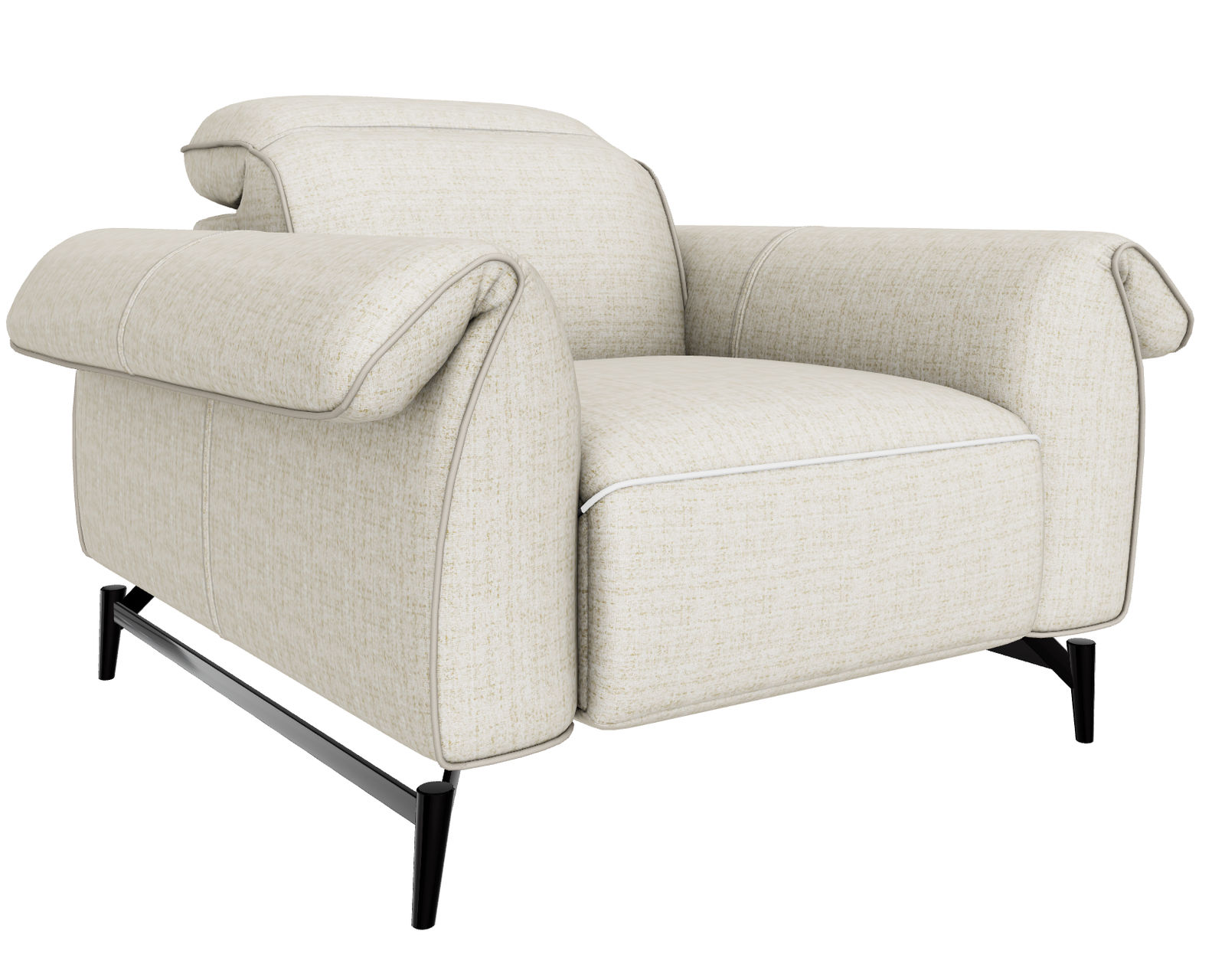 Leggiadro C143 Power Reclining Sofa (81" or 93") +40 fabrics - Leggiadro Power Reclining Chair