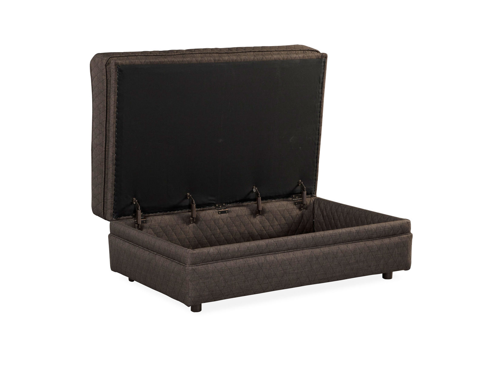 F9 Storage Ottoman (2 Sizes) 100+ Performance fabrics - Large storage ottoman with casters