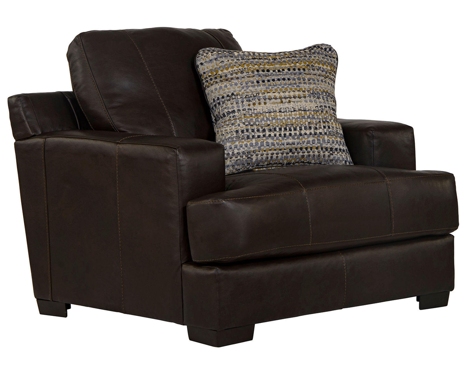 Marco 92" Top Grain Leather Sofa 2 colors (in stock) includes pillows