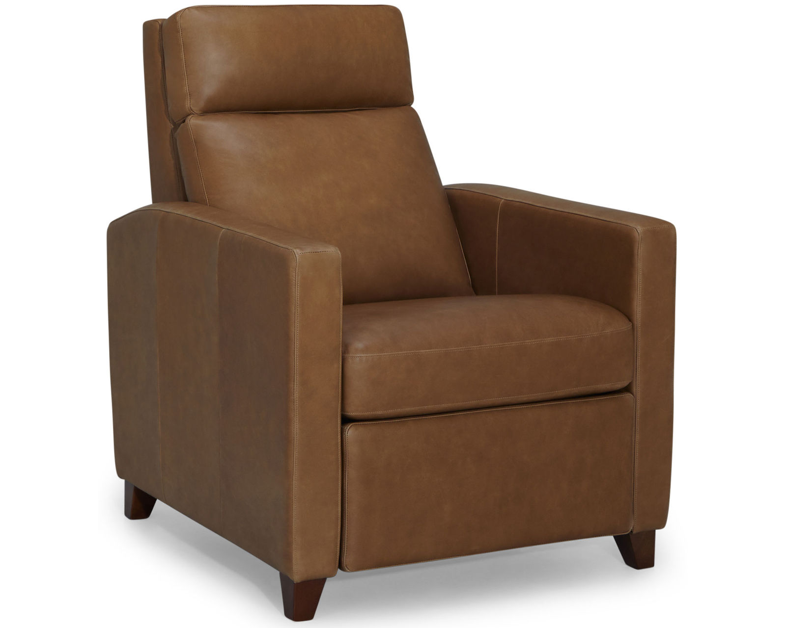Soren 77171 Track Arm Sofa (83") +100 leathers - Soren Pressback Recliner