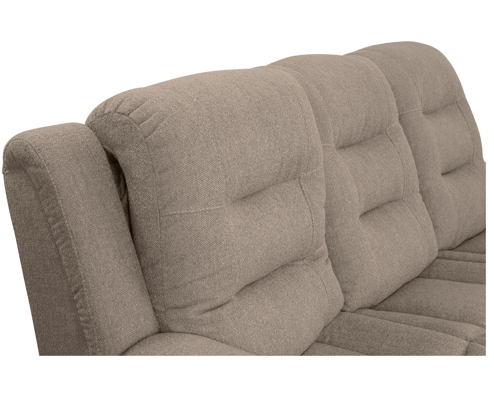 Leighton 41063 Power Headrest Power Reclining Sofa (86") +50 fabrics - Deep bucket seats and customizable three-motor power allow for the ultimate in relaxation