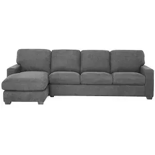 Layout L: Two Piece Sectional. 60" x 114"