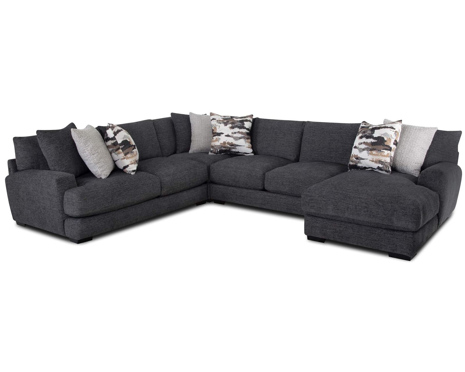 Collins 810 Modular Sectional (Modern Comfort. Performance Fabric. Made for Real Life) - Beautifully Designed Rooms. Effortlessly Yours.