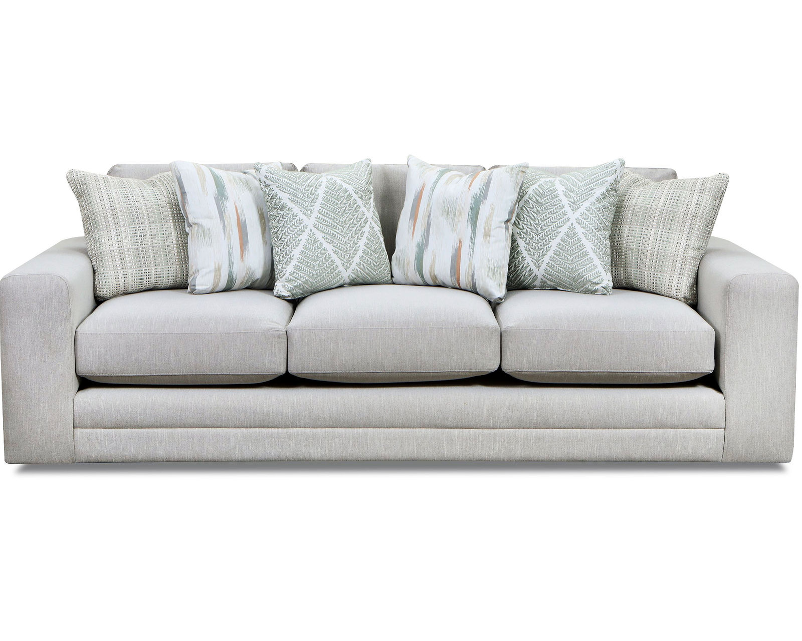 Charlotte Cremini 98" Sofa (Includes Pillows)