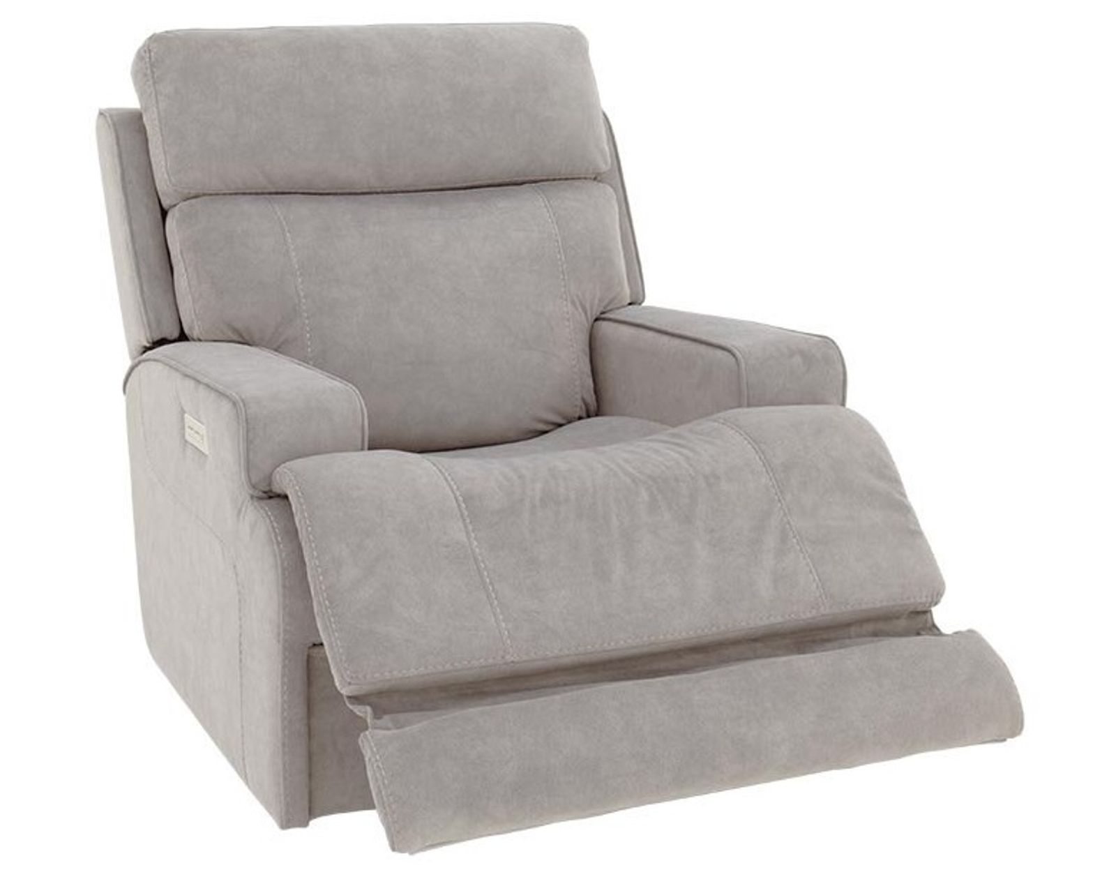 Ashbee 89" Zero Gravity Sofa w/Power Recline, Power Head Rests & 3" Footrest Extension (Dove) In stock