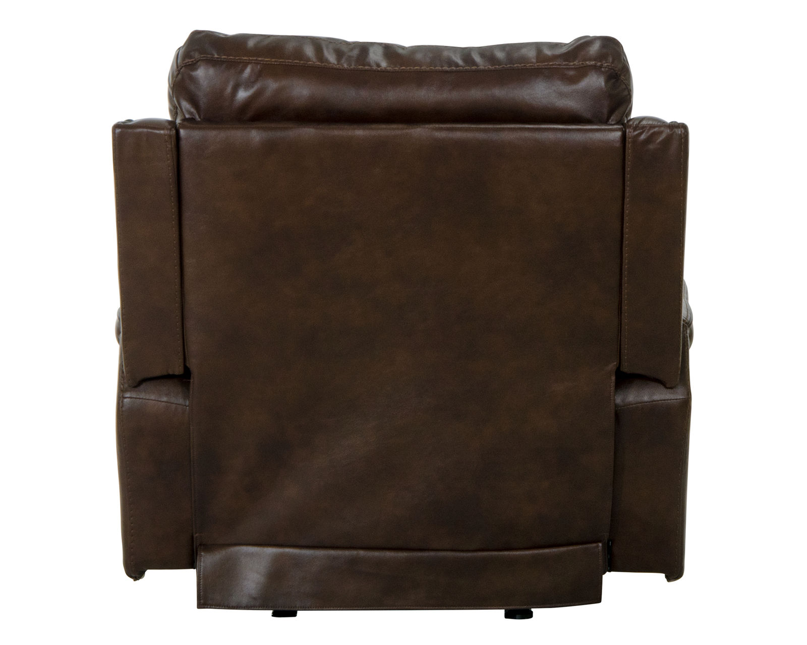 Ceretti 87" Italian Leather Brass Nail Head Power Reclining Sofa - The Comfort You Deserve. The Quality You Expect.