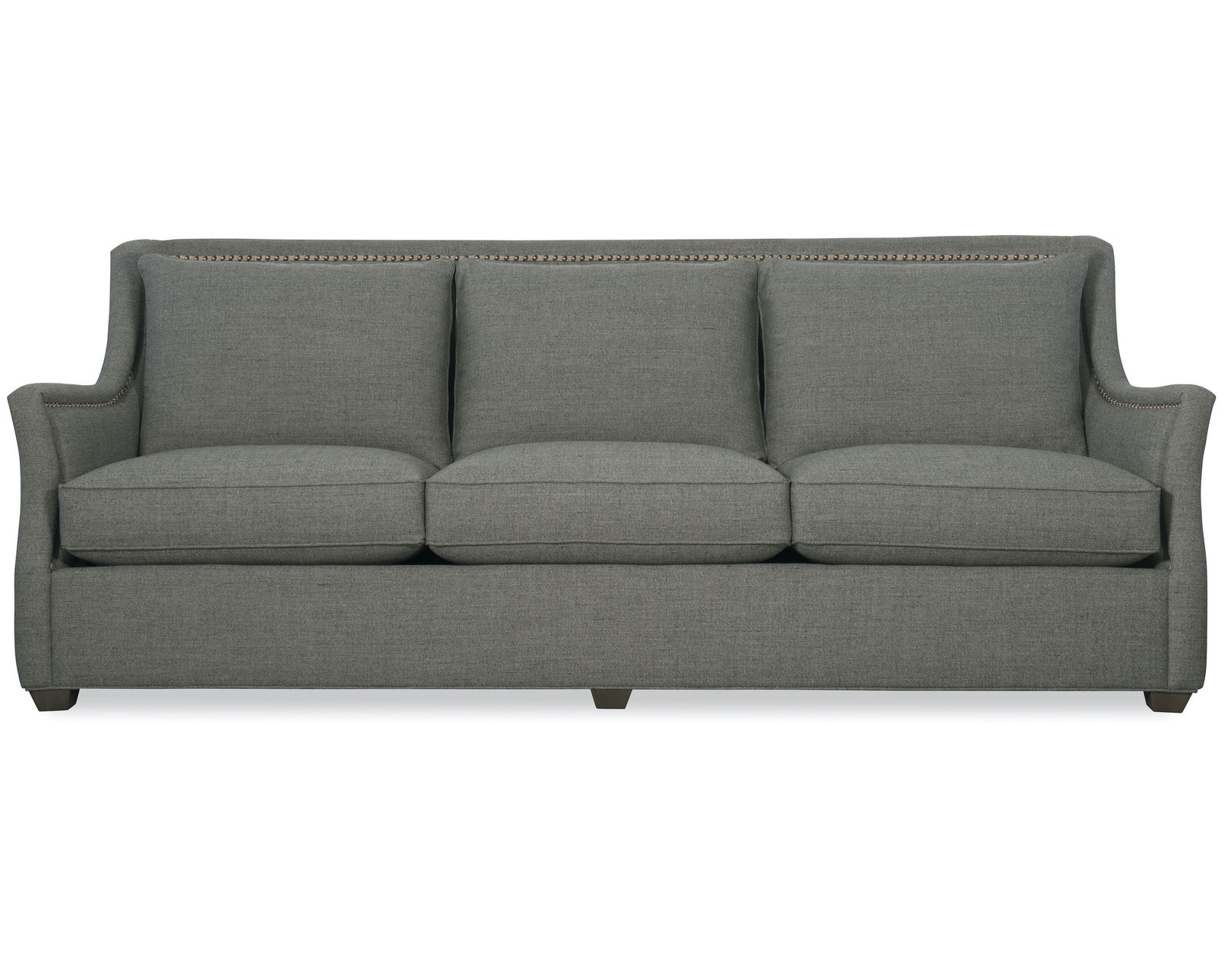 Marcoux 85" or 97" Sofa (+75 fabrics) - Extra Long 97" Sofa shown with Option Nail Head Trim
