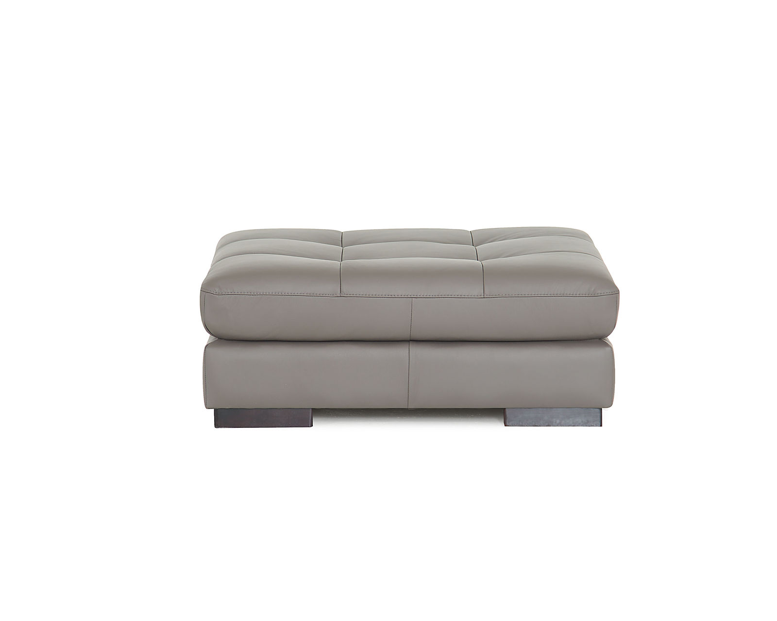Miami 77319 Sectional (+100 leathers) - Miami 39" Square Ottoman