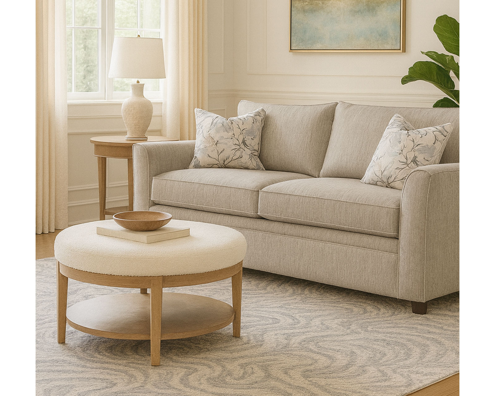 Northfield 85" Sofa (+69 fabrics) - Northfield 85" Sofa (two cushion)